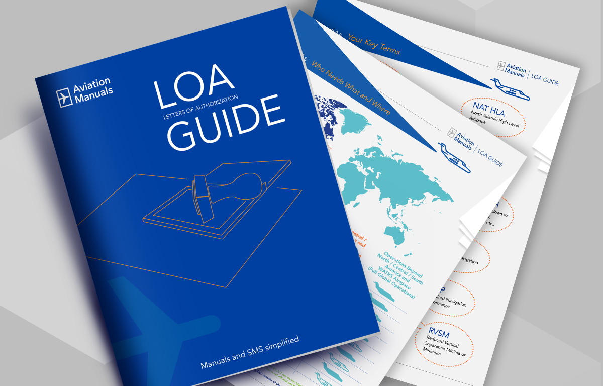 AviationManuals Releases LOA Guide as a Practical, User-Friendly Overview to Understand What Authorizations are Needed Where